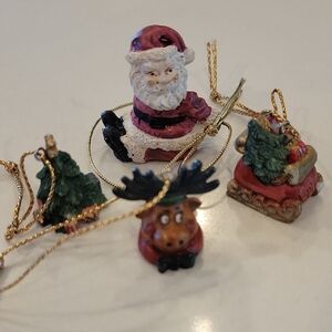 Vintage Mini Tree Ornament Bundle